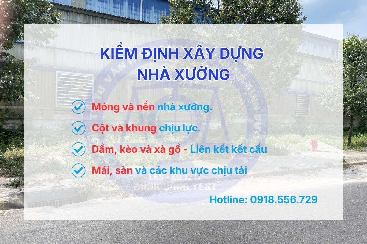 Dịch vụ kiểm định hạ tầng kỹ thuật