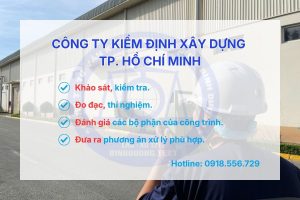 Công ty kiểm định xây dựng Hồ Chí Minh