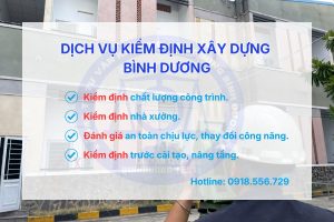 Dịch vụ kiểm định xây dựng Bình Dương