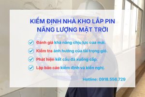Kiểm Định Nhà Kho Lắp Pin Năng Lượng Mặt Trời
