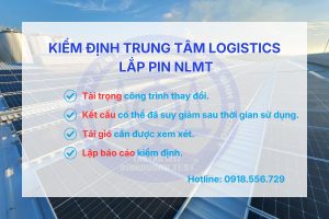 Kiểm định Trung tâm logistics lắp pin năng lượng mặt trời
