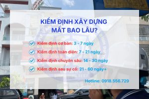 Kiểm định xây dựng mất bao lâu?