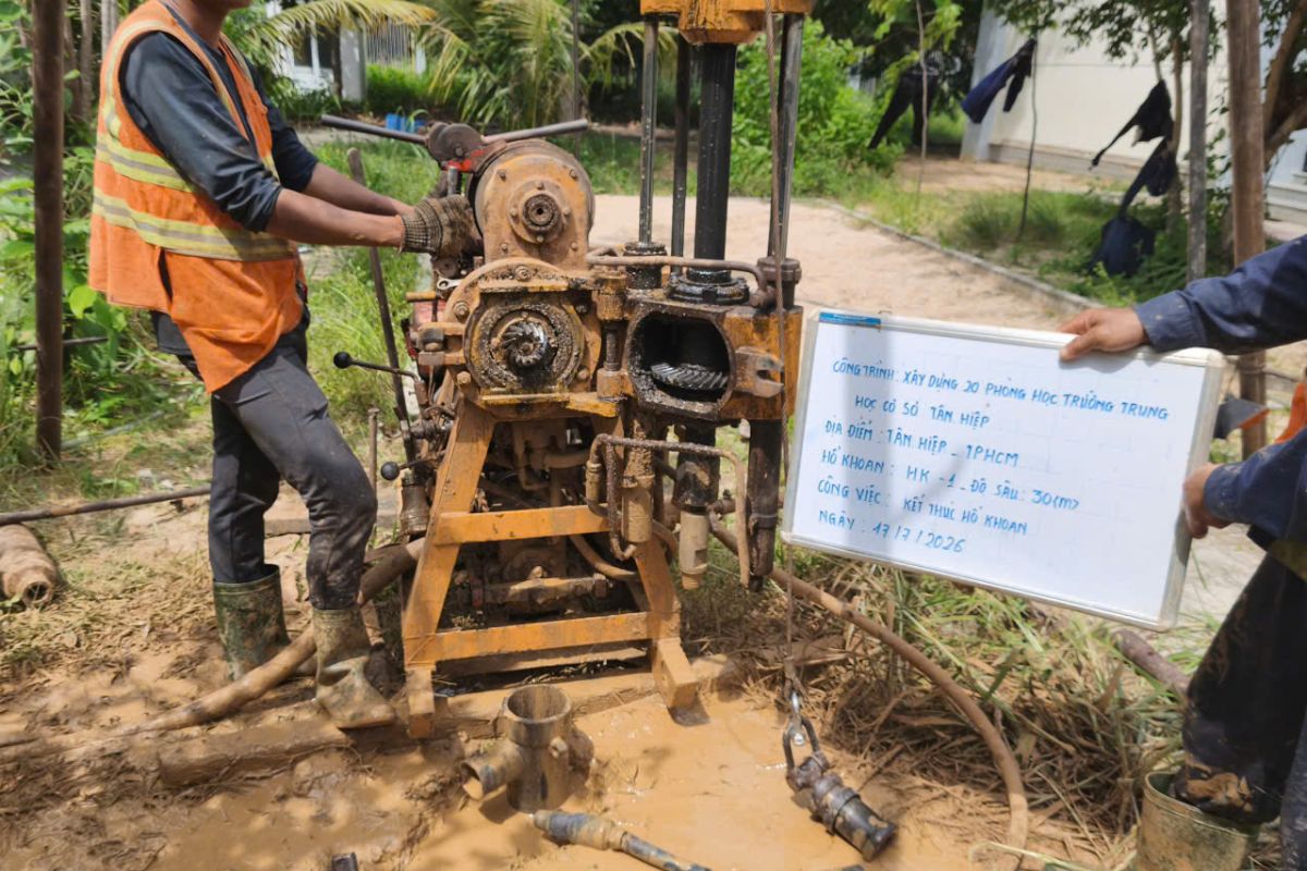 DỊCH VỤ KHẢO SÁT ĐỊA CHẤT