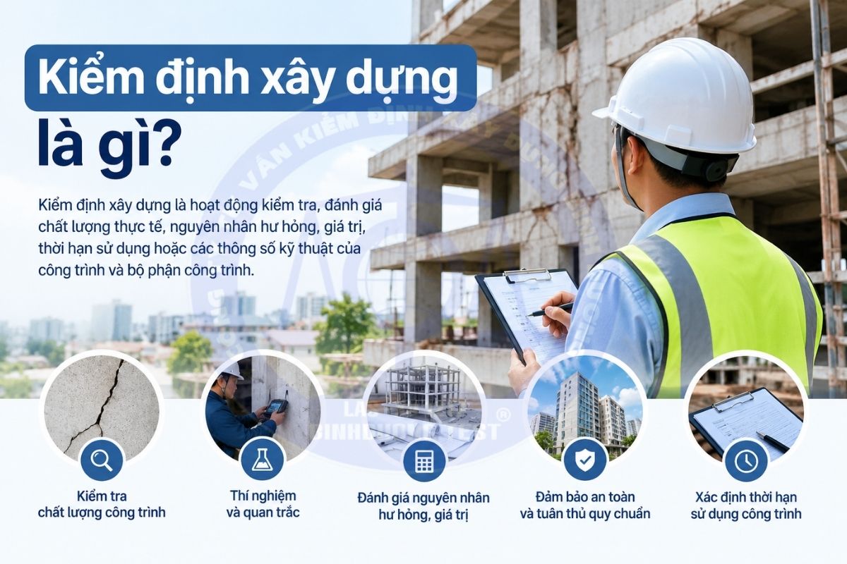 Kiểm định xây dựng là gì?