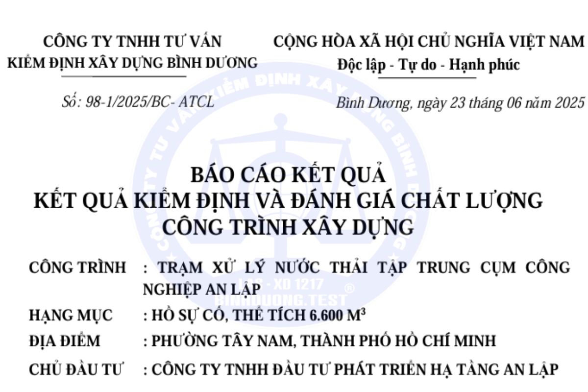 Hồ sơ kiểm định xây dựng gồm những gì?