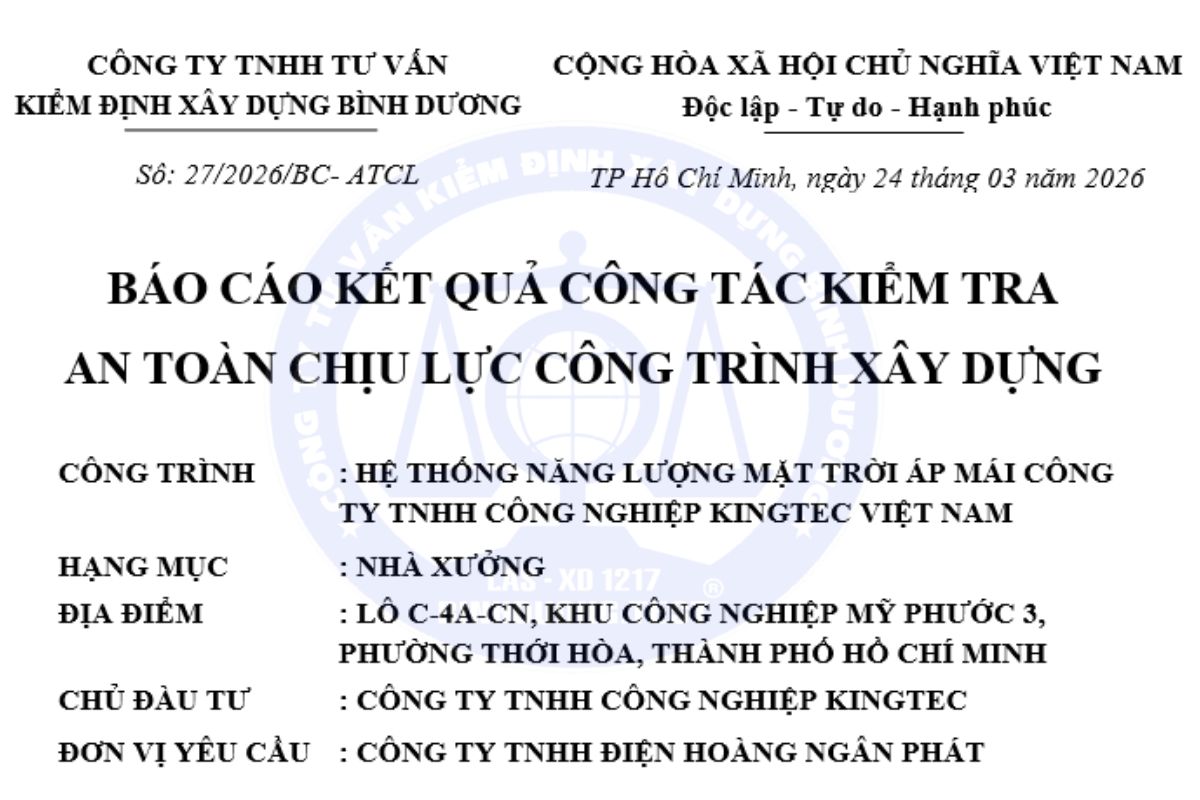 Kinh nghiệm thực tế kiểm định lắp pin NLMT