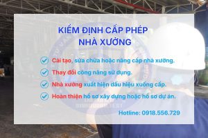 Kiểm Định Cấp Phép Nhà Xưởng